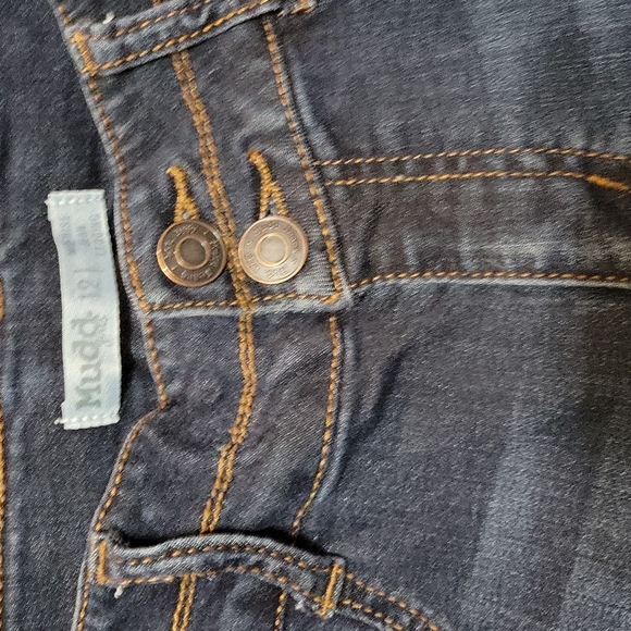 Girls size 13 'MUDD" Midrise Jeans/leggins - Picture 4 of 6